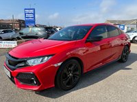 USED 2018 68 HONDA CIVIC 1.0 VTEC Turbo Sport Line Hatchback 5dr Petrol Manual Euro 6 (s/s) (126 ps) 1 OWNER FROM NEW* SAT NAV* PARKING SENSORS* REVERSING CAMERA* CRUISE CONTROL* LANE / SPEED / COLLISION ASSIST* TRACTION CONTROL* 6 SPEED* DUAL CLIMATE CONTROL WITH AIR CON