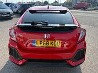 USED 2018 68 HONDA CIVIC 1.0 VTEC Turbo Sport Line Hatchback 5dr Petrol Manual Euro 6 (s/s) (126 ps) 1 OWNER FROM NEW* SAT NAV* PARKING SENSORS* REVERSING CAMERA* CRUISE CONTROL* LANE / SPEED / COLLISION ASSIST* TRACTION CONTROL* 6 SPEED* DUAL CLIMATE CONTROL WITH AIR CON