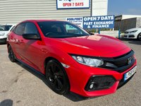 USED 2018 68 HONDA CIVIC 1.0 VTEC Turbo Sport Line Hatchback 5dr Petrol Manual Euro 6 (s/s) (126 ps) 1 OWNER FROM NEW* SAT NAV* PARKING SENSORS* REVERSING CAMERA* CRUISE CONTROL* LANE / SPEED / COLLISION ASSIST* TRACTION CONTROL* 6 SPEED* DUAL CLIMATE CONTROL WITH AIR CON