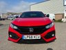 USED 2018 68 HONDA CIVIC 1.0 VTEC Turbo Sport Line Hatchback 5dr Petrol Manual Euro 6 (s/s) (126 ps) 1 OWNER FROM NEW* SAT NAV* PARKING SENSORS* REVERSING CAMERA* CRUISE CONTROL* LANE / SPEED / COLLISION ASSIST* TRACTION CONTROL* 6 SPEED* DUAL CLIMATE CONTROL WITH AIR CON