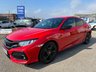 USED 2018 68 HONDA CIVIC 1.0 VTEC Turbo Sport Line Hatchback 5dr Petrol Manual Euro 6 (s/s) (126 ps) 1 OWNER FROM NEW* SAT NAV* PARKING SENSORS* REVERSING CAMERA* CRUISE CONTROL* LANE / SPEED / COLLISION ASSIST* TRACTION CONTROL* 6 SPEED* DUAL CLIMATE CONTROL WITH AIR CON