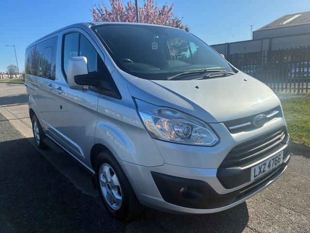 View our Ford Tourneo Custom 2.0 310 EcoBlue Titanium Minibus Double Cab 5dr Diesel Manual L1 Euro 6 (s/s) (130 ps)