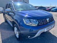 USED 2019 19 DACIA DUSTER 1.6 SCe Comfort SUV 5dr Petrol Manual 4WD Euro 6 (s/s) (115 ps) 4 X 4* SAT NAV* CRUISE CONTROL* REVERSING CAMERA* BLUETOOTH* REAR PARKING SENSORS* ROOF RAILS* AIR CONDITIONING* 6 SPEED* AUTO START/ STOP* 16 INCH ALLOY WHEELS* FRONT AND REAR WINDOWS* ELECTRIC MIRRORS* AUTOMATIC LIGHTS*
