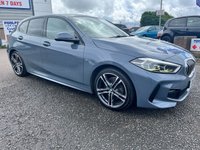 USED 2020 69 BMW 1 SERIES 2.0 118d M Sport Hatchback 5dr Diesel Manual Euro 6 (s/s) (150 ps) FULL LEATHER* FRONT HEATED FRONT SEATS* FRONT & REAR PARKING SENSORS* PARK PILOT* AUTO START/ STOP* ELECTRIC HANDBRAKE* DAB* AUTOMATIC WIPERS & LIGHTS* FRONT & REAR ELECTRIC WINDOWS*