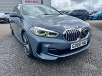 USED 2020 69 BMW 1 SERIES 2.0 118d M Sport Hatchback 5dr Diesel Manual Euro 6 (s/s) (150 ps) FULL LEATHER* FRONT HEATED FRONT SEATS* FRONT & REAR PARKING SENSORS* PARK PILOT* AUTO START/ STOP* ELECTRIC HANDBRAKE* DAB* AUTOMATIC WIPERS & LIGHTS* FRONT & REAR ELECTRIC WINDOWS*