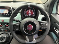USED 2020 70 FIAT 500C 1.0 MHEV Launch Edition Convertible 2dr Petrol Manual Euro 6 (s/s) (70 bhp) 1 OWNER FROM NEW* SUNROOF* SAT NAV* PARKING SENSORS* CRUISE CONTROL* BLUETOOTH PHONE AND AUDIO* DAB* USB* 2 KEYS* CITY MODE* DEW GREEN* TECHNO LEATHER UPHOLSTERY
