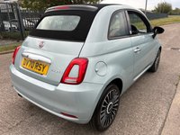 USED 2020 70 FIAT 500C 1.0 MHEV Launch Edition Convertible 2dr Petrol Manual Euro 6 (s/s) (70 bhp) 1 OWNER FROM NEW* SUNROOF* SAT NAV* PARKING SENSORS* CRUISE CONTROL* BLUETOOTH PHONE AND AUDIO* DAB* USB* 2 KEYS* CITY MODE* DEW GREEN* TECHNO LEATHER UPHOLSTERY