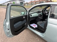USED 2020 70 FIAT 500C 1.0 MHEV Launch Edition Convertible 2dr Petrol Manual Euro 6 (s/s) (70 bhp) 1 OWNER FROM NEW* SUNROOF* SAT NAV* PARKING SENSORS* CRUISE CONTROL* BLUETOOTH PHONE AND AUDIO* DAB* USB* 2 KEYS* CITY MODE* DEW GREEN* TECHNO LEATHER UPHOLSTERY