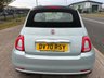 USED 2020 70 FIAT 500C 1.0 MHEV Launch Edition Convertible 2dr Petrol Manual Euro 6 (s/s) (70 bhp) 1 OWNER FROM NEW* SUNROOF* SAT NAV* PARKING SENSORS* CRUISE CONTROL* BLUETOOTH PHONE AND AUDIO* DAB* USB* 2 KEYS* CITY MODE* DEW GREEN* TECHNO LEATHER UPHOLSTERY