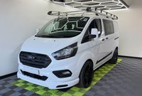 USED 2018 18 FORD TRANSIT CUSTOM 2.0 300 EcoBlue Crew Van Double Cab 5dr Diesel Manual L1 H1 Euro 6 (6 Seat) (105 ps) 