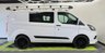 USED 2018 18 FORD TRANSIT CUSTOM 2.0 300 EcoBlue Crew Van Double Cab 5dr Diesel Manual L1 H1 Euro 6 (6 Seat) (105 ps) 