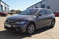 USED 2023 23 VOLKSWAGEN POLO 1.0 TSI R-Line Hatchback 5dr Petrol Manual Euro 6 (s/s) (95 ps) Front And Rear Parking Sensors - Digital Clocks - Satellite Navigation