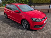 USED 2017 17 VOLKSWAGEN POLO 1.0 TSI BlueMotion Tech R-Line Hatchback 3dr Petrol Manual Euro 6 (s/s) (110 bhp) R-LINE MODEL , DRIVE AWAY TODAY!