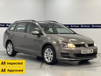 USED 2015 65 VOLKSWAGEN GOLF 1.4 TSI BlueMotion Tech SE Estate 5dr Petrol DSG Euro 6 (s/s) (125 ps) - AA INSPECTED  (10 STAMP DEALER HISTORY)