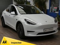 USED 2023 23 TESLA MODEL Y SUV 5dr Electric Auto RWD (346 ps) SUNROOF SAT NAV PARKING CAMERA LEATHER HEATED SEATS HEATED STEERING WHEEL CRUISE CONTROL 1 OWNER WARRANTY