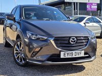USED 2019 19 MAZDA CX-3 2.0 SKYACTIV-G Sport Nav+ SUV 5dr Petrol Manual Euro 6 (s/s) (121 ps) HEADS UP DISPLAY