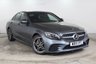 USED 2019 19 MERCEDES-BENZ C-CLASS 1.6 C180 AMG Line (Premium) Saloon 4dr Petrol G-Tronic+ Euro 6 (s/s) (156 ps) Heated Seats, Reverse Camera,