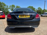 USED 2015 15 MERCEDES-BENZ C-CLASS 2.1 C250 BlueTEC Sport Saloon 4dr Diesel G-Tronic+ Euro 6 (s/s) (204 ps) Low Mileage With Pan Roof