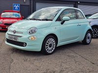 USED 2019 69 FIAT 500 1.2 Lounge Hatchback 3dr Petrol Dualogic Euro 6 (s/s) (69 bhp) AUTOMATIC + 1 OWNER + LOW INSURANCE + CRUISE + GREAT MPG + DAB