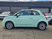 USED 2019 69 FIAT 500 1.2 Lounge Hatchback 3dr Petrol Dualogic Euro 6 (s/s) (69 bhp) AUTOMATIC + 1 OWNER + LOW INSURANCE + CRUISE + GREAT MPG + DAB