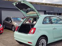 USED 2019 69 FIAT 500 1.2 Lounge Hatchback 3dr Petrol Dualogic Euro 6 (s/s) (69 bhp) AUTOMATIC + 1 OWNER + LOW INSURANCE + CRUISE + GREAT MPG + DAB