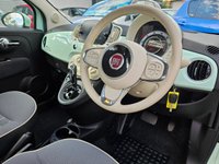 USED 2019 69 FIAT 500 1.2 Lounge Hatchback 3dr Petrol Dualogic Euro 6 (s/s) (69 bhp) AUTOMATIC + 1 OWNER + LOW INSURANCE + CRUISE + GREAT MPG + DAB