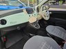 USED 2019 69 FIAT 500 1.2 Lounge Hatchback 3dr Petrol Dualogic Euro 6 (s/s) (69 bhp) AUTOMATIC + 1 OWNER + LOW INSURANCE + CRUISE + GREAT MPG + DAB