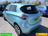USED 2021 71 RENAULT ZOE Blue R135 EV50 GT Line electric hatchback, 29,700 miles, Automatic, Part leather, 16in Alloys, Sat nav, Cruise, DAB, Rear camera, A/C and much more This 2021 Renault Zoe R135 GT Line boasts a single owner from new, offering a well cared for electric driving experience. As an electric vehicle, it features a substantial 55 kWh battery, providing a maximum range of 238 miles when new. Charging at home with a 7kW charger takes approximately 9 hours and 25 minutes for a full charge, while rapid public charging can take you from empty to 80% in just 1 hour and 10 minutes. The GT Line trim ensures a well equipped interior and exterior.  The genero