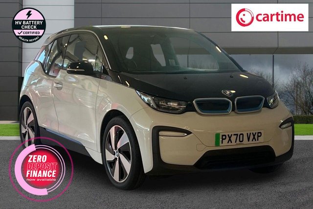 View our BMW I3 42.2kWh Hatchback 5dr Electric Auto (170 ps) Rear Park Distance Control, Heated Front Seats, 19in Alloys, Electrically Folding Door Mirrors, Navigation System