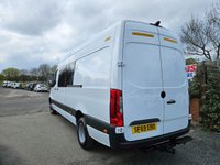 USED 2019 69 MERCEDES-BENZ SPRINTER 516CDI LWB CREW VAN ULEZ FREE ZONE 