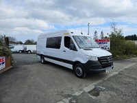 USED 2019 69 MERCEDES-BENZ SPRINTER 516CDI LWB CREW VAN ULEZ FREE ZONE 