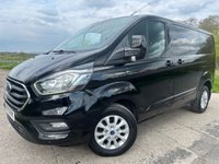 USED 2020 70 FORD TRANSIT CUSTOM 2.0 280 EcoBlue Limited Panel Van 5dr Diesel Manual L1 H1 Euro 6 (s/s) (130 ps) 
