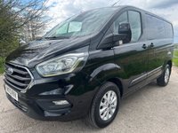 USED 2020 70 FORD TRANSIT CUSTOM 2.0 280 EcoBlue Limited Panel Van 5dr Diesel Manual L1 H1 Euro 6 (s/s) (130 ps) 