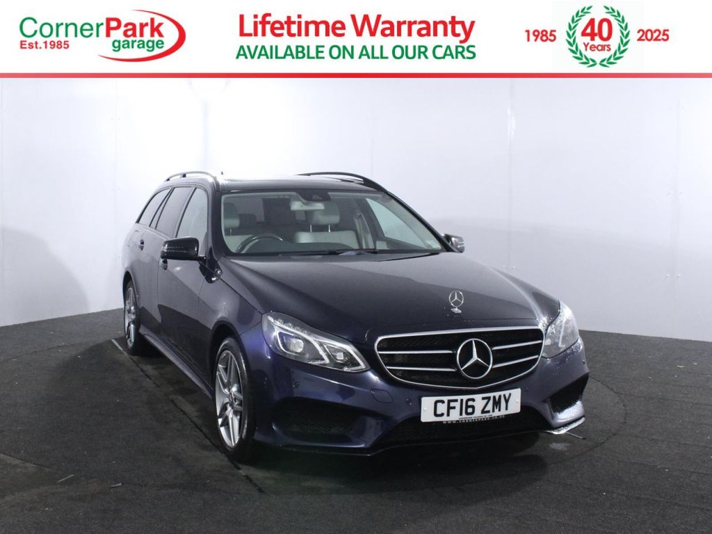 USED 2016 16 MERCEDES-BENZ E-CLASS 2.1 E220 BlueTEC AMG Night Edition (Premium) Estate 5dr Diesel G-Tronic+ Euro 6 (s/s) (177 ps) 