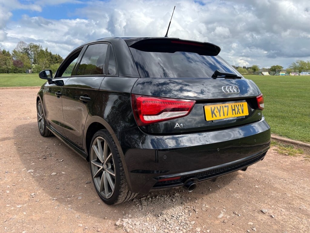 USED 2017 17 AUDI A1 1.6 TDI Black Edition Sportback 5dr Diesel S Tronic Euro 6 (s/s) (116 ps) &pound;ZERO DEPOSIT FINANCE