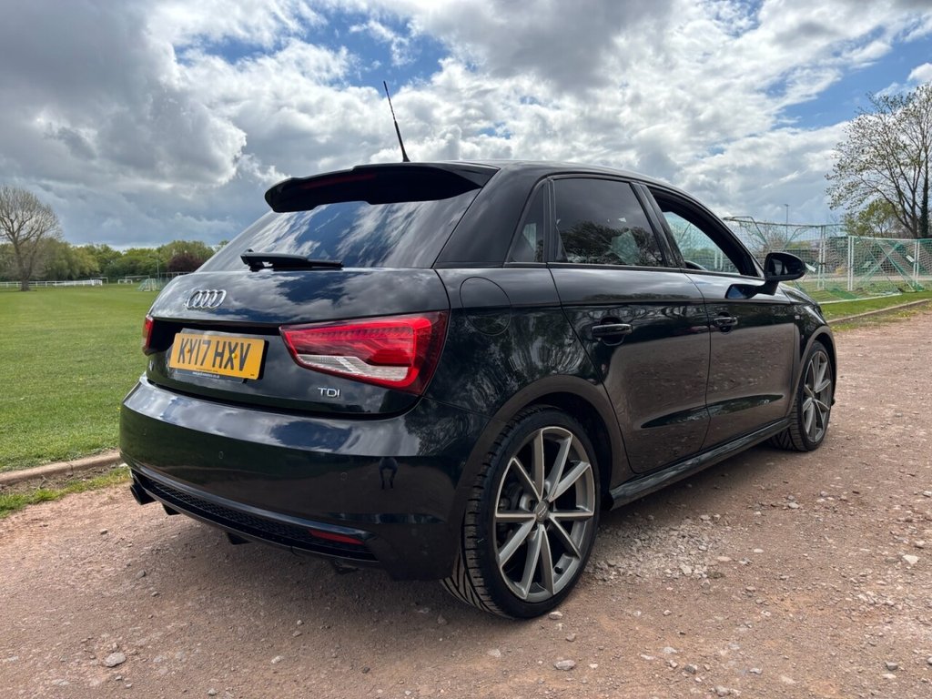USED 2017 17 AUDI A1 1.6 TDI Black Edition Sportback 5dr Diesel S Tronic Euro 6 (s/s) (116 ps) &pound;ZERO DEPOSIT FINANCE