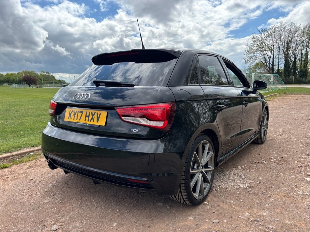 USED 2017 17 AUDI A1 1.6 TDI Black Edition Sportback 5dr Diesel S Tronic Euro 6 (s/s) (116 ps) &pound;ZERO DEPOSIT FINANCE