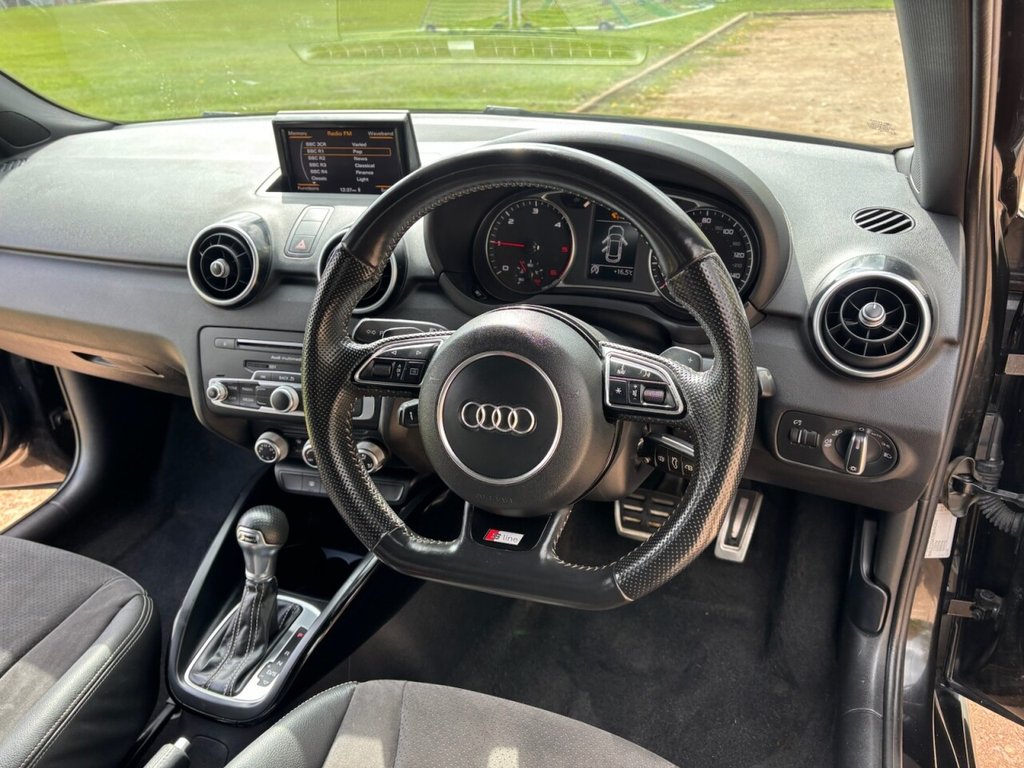 USED 2017 17 AUDI A1 1.6 TDI Black Edition Sportback 5dr Diesel S Tronic Euro 6 (s/s) (116 ps) &pound;ZERO DEPOSIT FINANCE