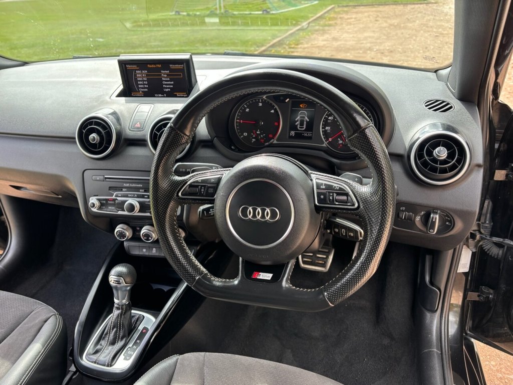 USED 2017 17 AUDI A1 1.6 TDI Black Edition Sportback 5dr Diesel S Tronic Euro 6 (s/s) (116 ps) &pound;ZERO DEPOSIT FINANCE
