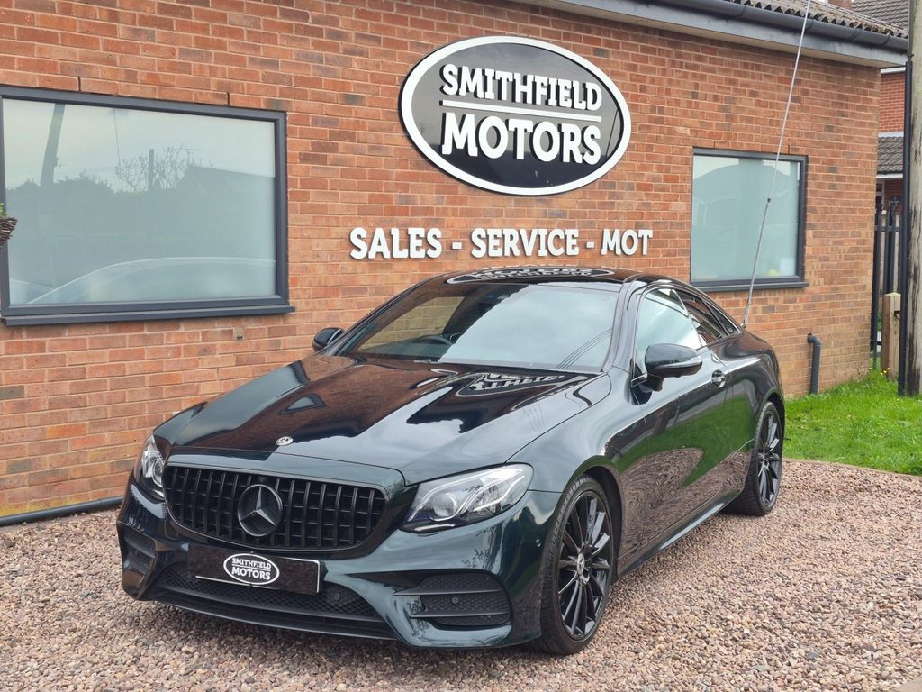 2019 Mercedes-Benz E-Class 2.0d E220d AMG Line (s/s) Coupe 2d