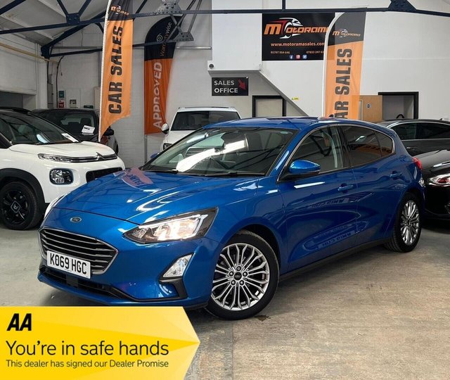 FORD FOCUS 1.0T ECOBOOST TITANIUM X EURO 6 S S 5DR FSH ULEZ CARPLAY...