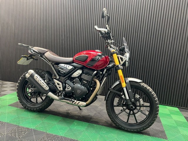 View our TRIUMPH Scrambler 400 X