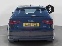 USED 2016 16 AUDI A3 1.4 TFSI S line Sportback 5dr Petrol S Tronic Euro 6 (s/s) (Nav) (125 ps) ***128 AA CHECK***