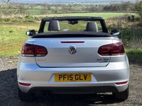 USED 2015 15 VOLKSWAGEN GOLF 2.0 TDI BlueMotion Tech GT Cabriolet Euro 5 (s/s) 2dr 