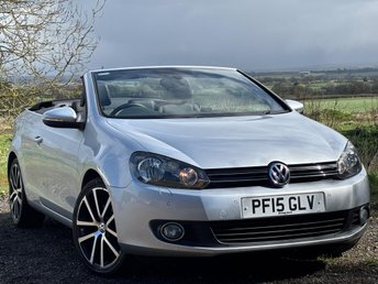 2015 VOLKSWAGEN GOLF 2.0 TDI BlueMotion Tech GT Cabriolet Euro 5 (s/s) 2dr &pound;8990.00
