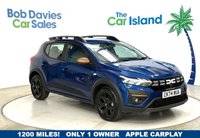 USED 2024 74 DACIA SANDERO STEPWAY 1.0 TCe EXTREME Hatchback 5dr Petrol CVT Euro 6 (s/s) (90 ps) Only 1200 Miles, One Owner, Full Service History, AUTO, Touchscreen SATNAV, Reverse Camera, Heated Seats, Carplay, Bluetooth, Cruise Control, Climate Control & 2 Keys