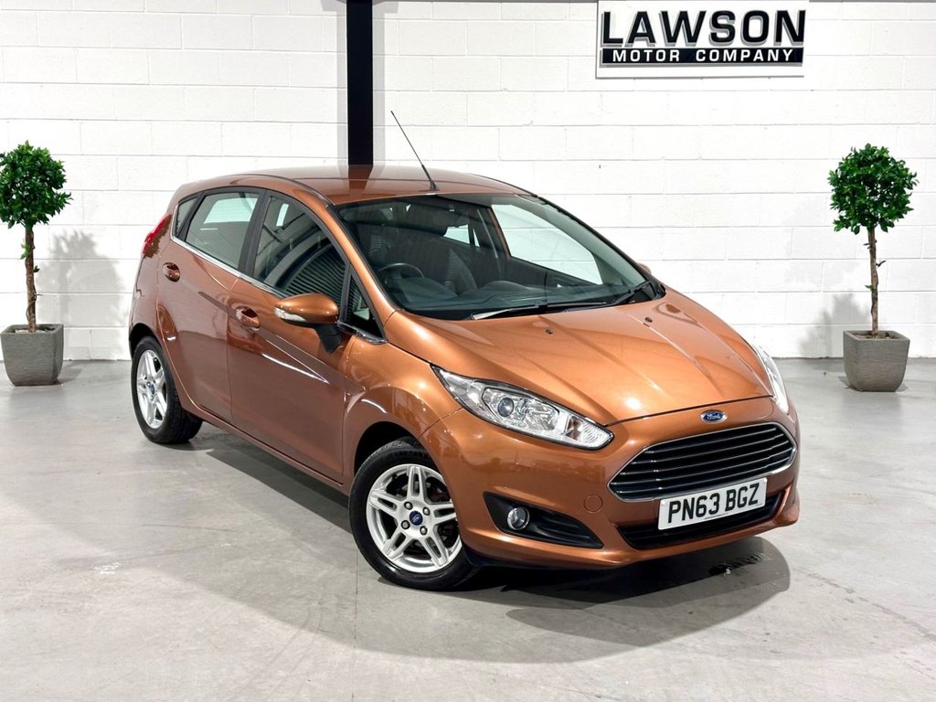USED 2013 63 FORD FIESTA 1.0T EcoBoost Zetec Hatchback 5dr Petrol Manual Euro 5 (s/s) (100 ps) 