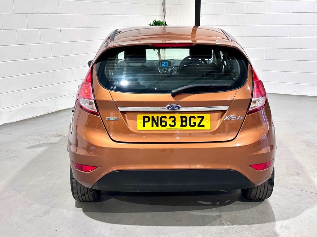 USED 2013 63 FORD FIESTA 1.0T EcoBoost Zetec Hatchback 5dr Petrol Manual Euro 5 (s/s) (100 ps) 