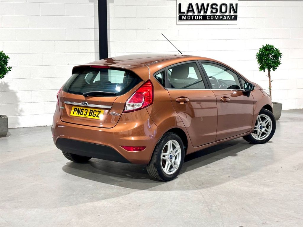 USED 2013 63 FORD FIESTA 1.0T EcoBoost Zetec Hatchback 5dr Petrol Manual Euro 5 (s/s) (100 ps) 
