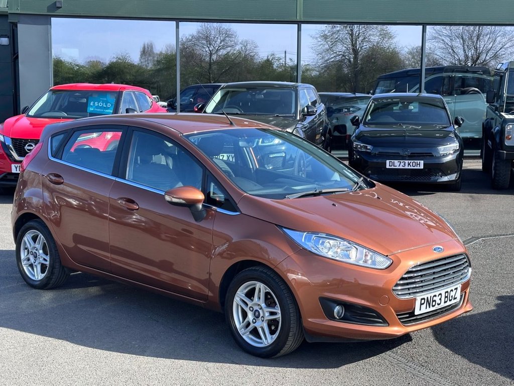 USED 2013 63 FORD FIESTA 1.0T EcoBoost Zetec Hatchback 5dr Petrol Manual Euro 5 (s/s) (100 ps) 